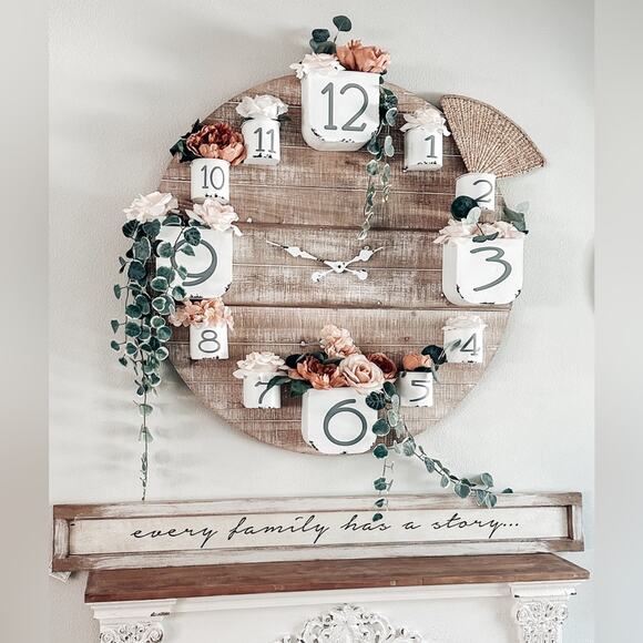 55 INCH LONG EVERY FAMILY HAS A STORY WOODEN SIGN farmhouse charm rustic decor - Picture 5 of 6